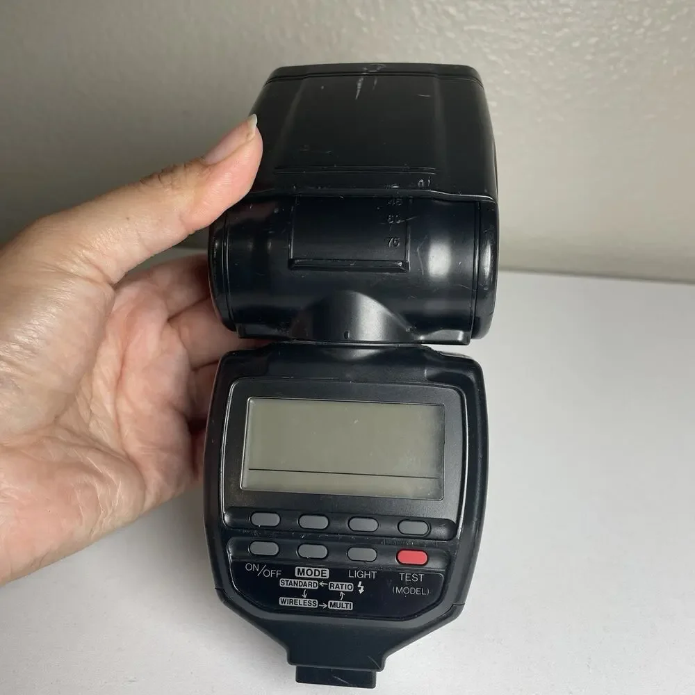 Minolta Program Flash 5400HS Shoe Mount Japan Untested